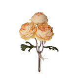 2 Pezzi • Mazzo ranuncoli artificiale • 27 cm