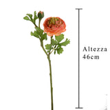 Ranuncolo per 2 fiori • 46 cm