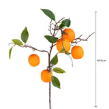 2 Pezzi • Ramo con Arance artificiale • 90 cm
