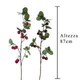 2 Pezzi • Ramo ciliegia artificiale • 86 cm