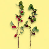 2 Pezzi • Ramo ciliegia artificiale • 86 cm