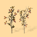 2 Pezzi • Ramo Bacche • 84 cm