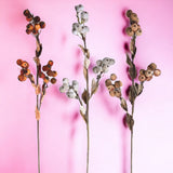 3 Pezzi • Ramo con bacche artificiale • 80 cm