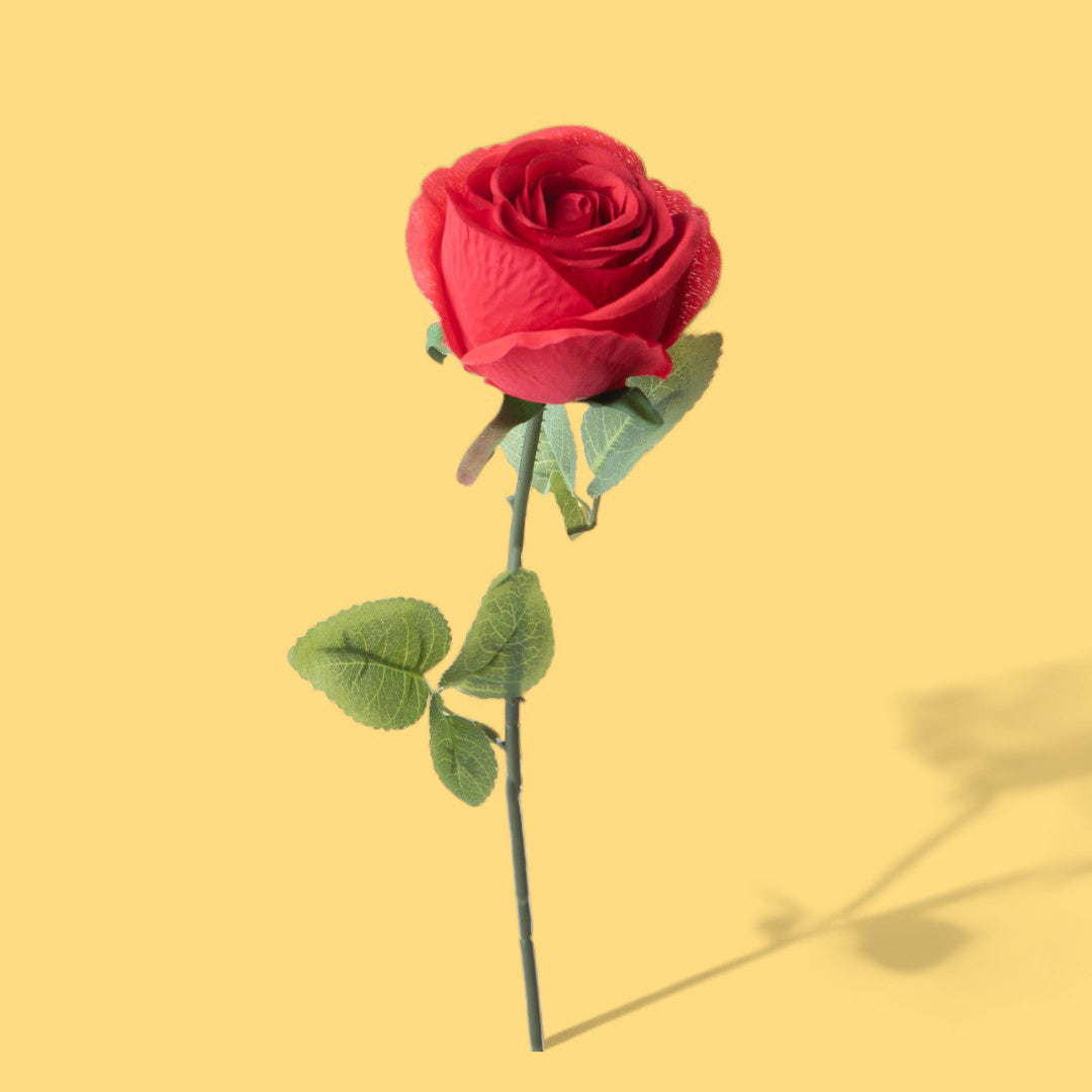 8 Pezzi • Rose artificiali boccio • 55 cm