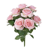 Bouquet rose artificiale • 45 cm