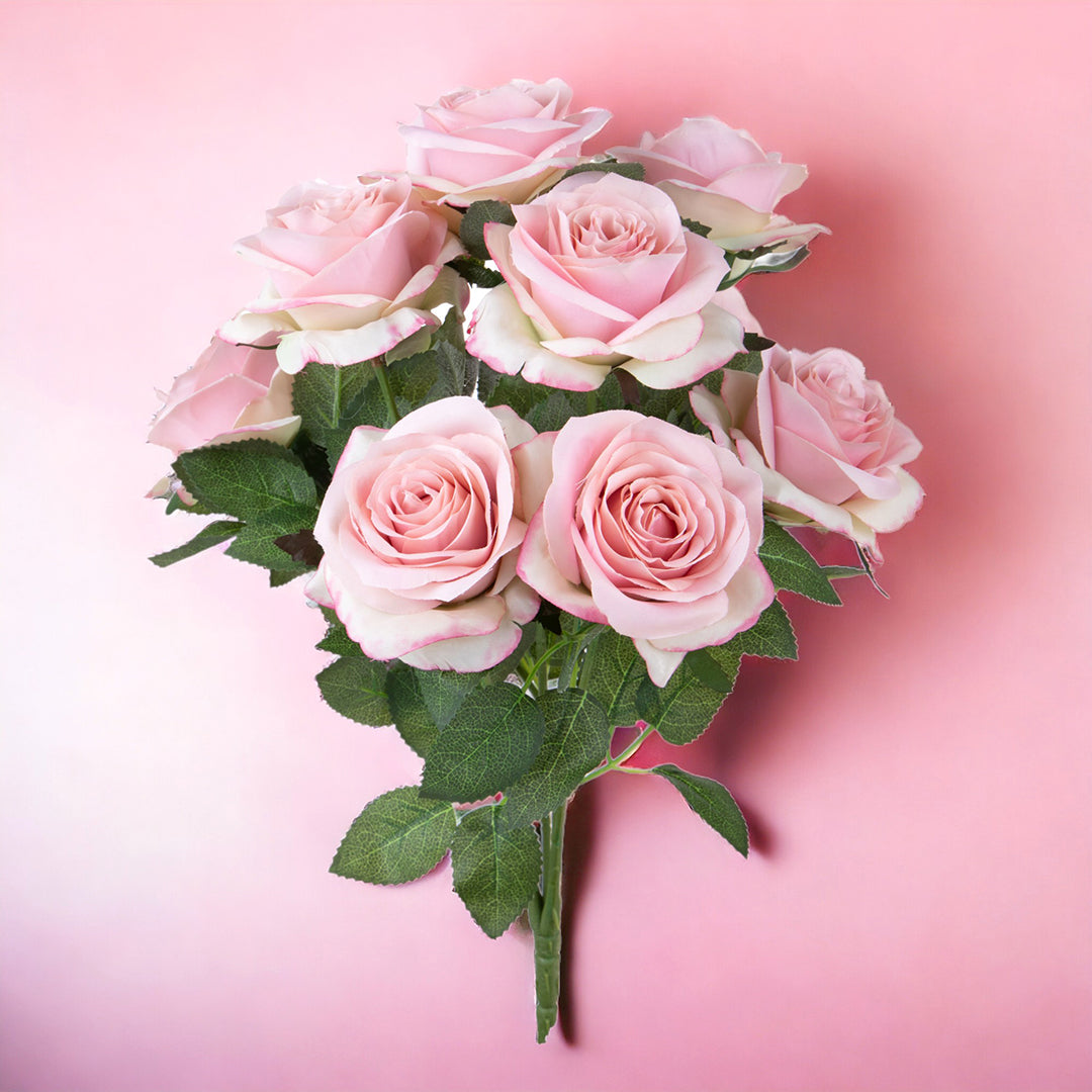 Bouquet rose artificiale • 45 cm