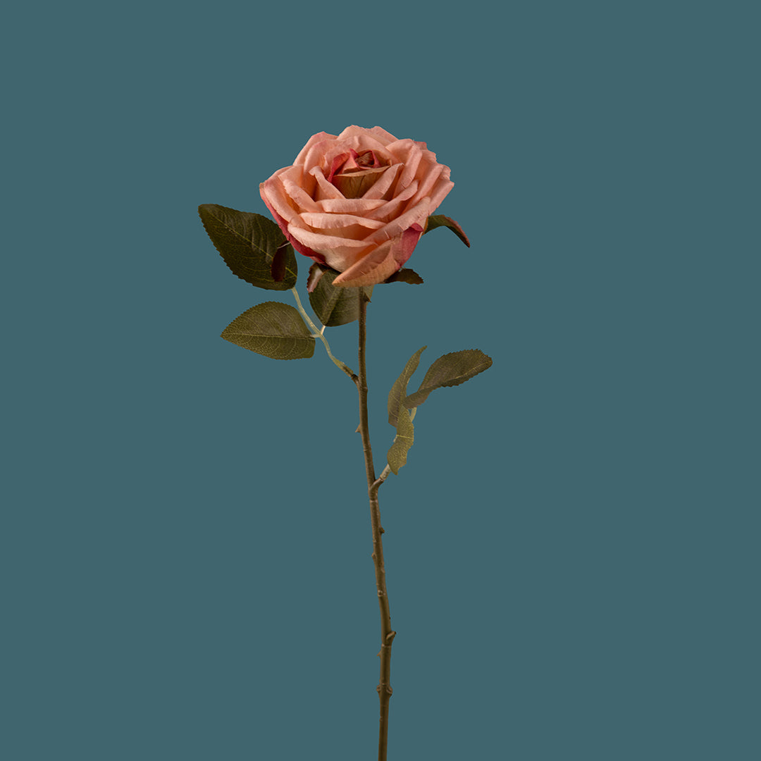 8 Pezzi • Rose artificiali aperte • 51 cm