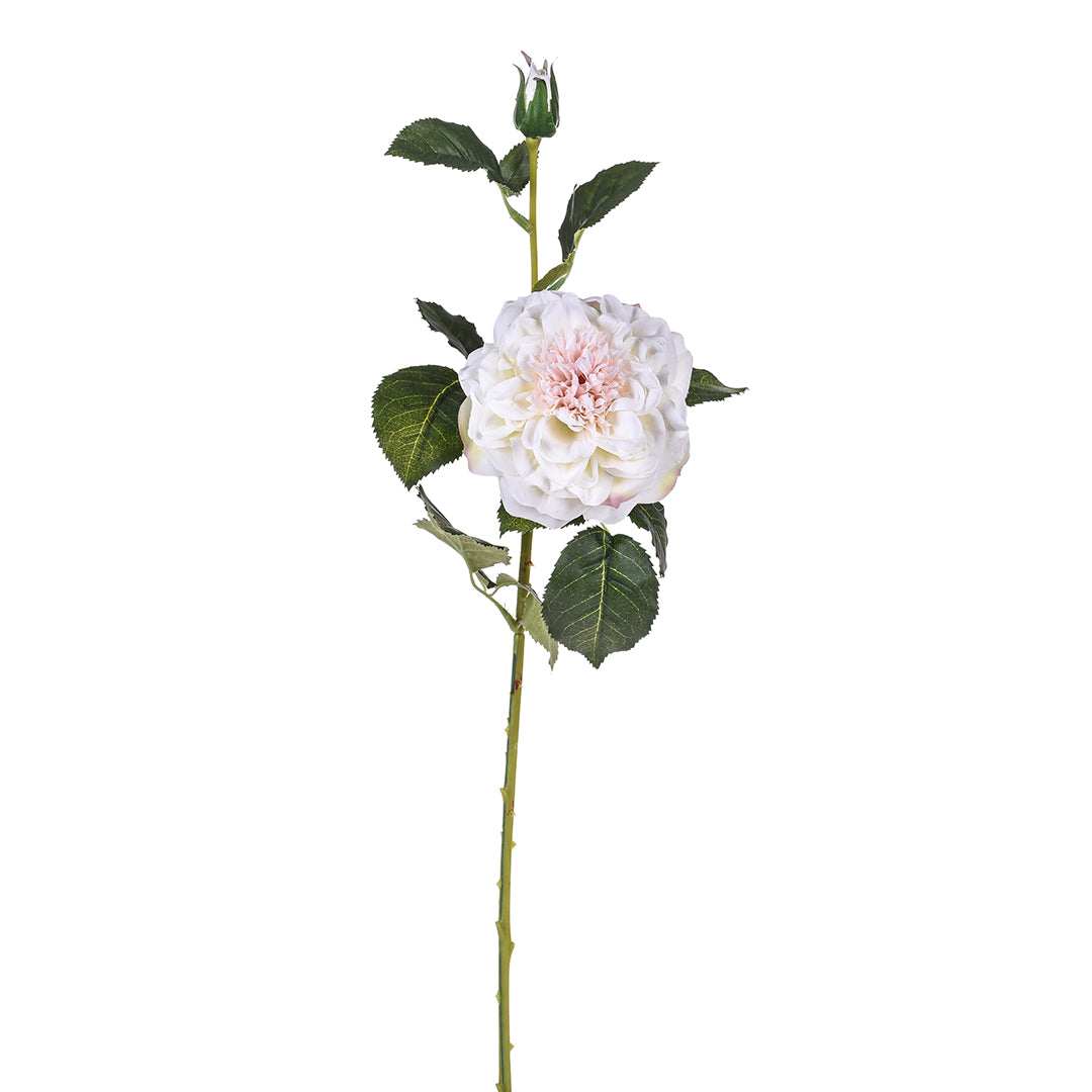 3 Pezzi • Rose artificiali con boccio • 62 cm