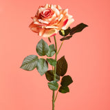 2 Pezzi • Rose artificiali aperte • 65 cm