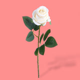 2 Pezzi • Rose artificiali boccio • 65 cm