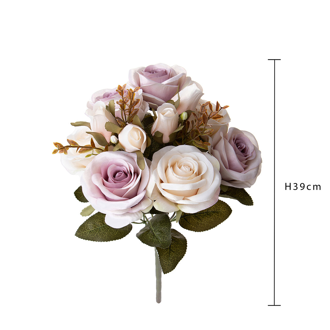 Bouquet rose anticato • 38,5 cm