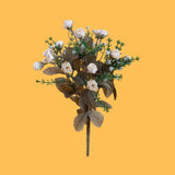 Bouquet mini rose artificiali boccio • 34 cm
