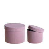 Set di 2 Cappelliere / Vel/Str • 20 cm