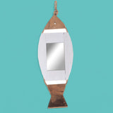 Pesce con specchio • 53 cm