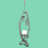 Pesce portacero da appendere • 27 cm