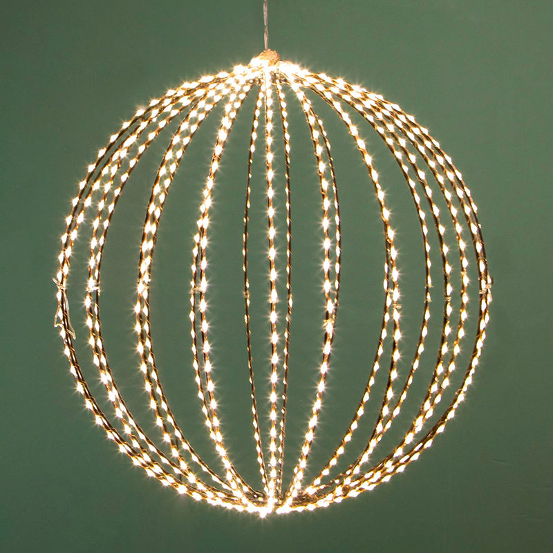 Sfera raggi con 700 led est • 40 cm