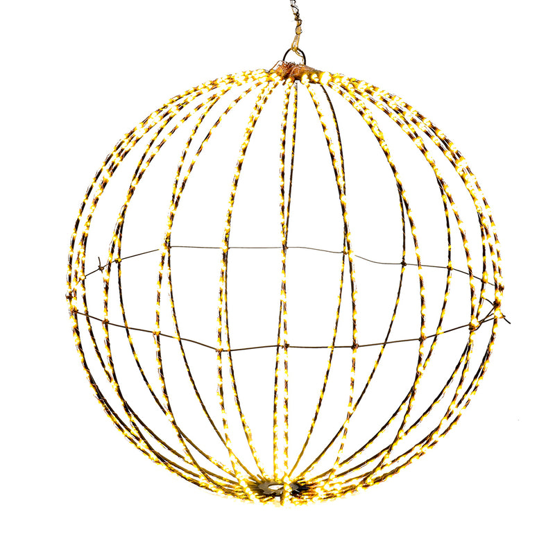 Sfera raggi con 700 led est • 40 cm