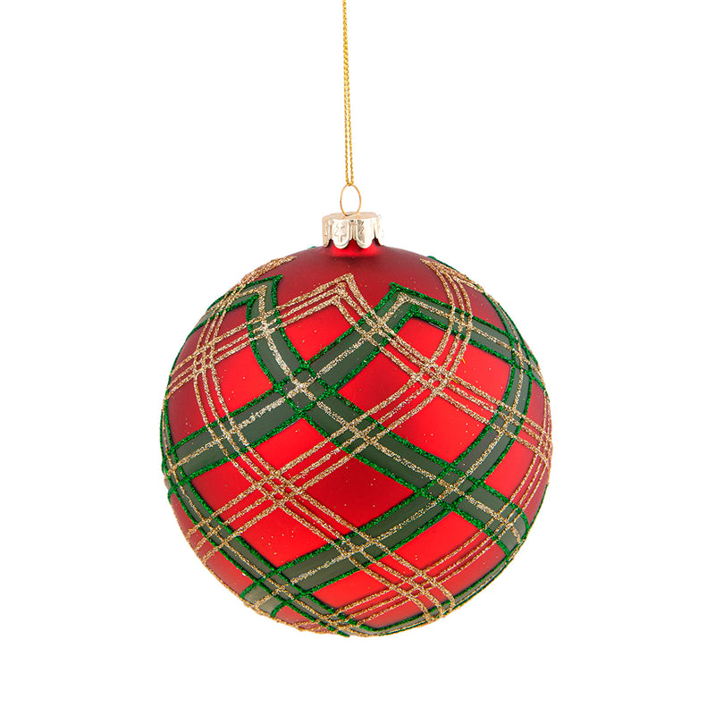 4 Pezzi • Sfera scottish • 10 cm