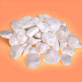12 Pezzi • Sassolini bianchi 1 kg misure • 29,5 cm