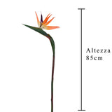 2 Pezzi • Fiore di Strelizia artificiale • 85 cm