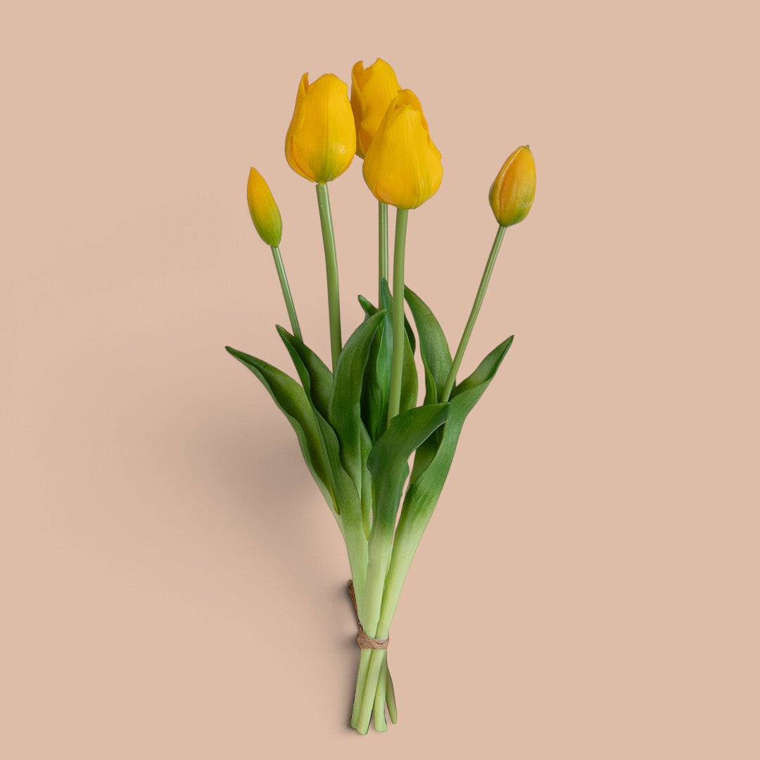4 Pezzi • Tulipano Mazzo 5 pezzi • 48 cm