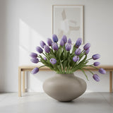 4 Pezzi • Tulipano per 5 fiori • 39 cm