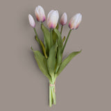 4 Pezzi • Tulipano per 5 fiori • 39 cm