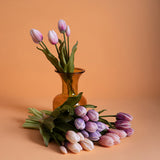 4 Pezzi • Tulipano per 5 fiori • 39 cm