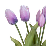4 Pezzi • Tulipano per 5 fiori • 39 cm