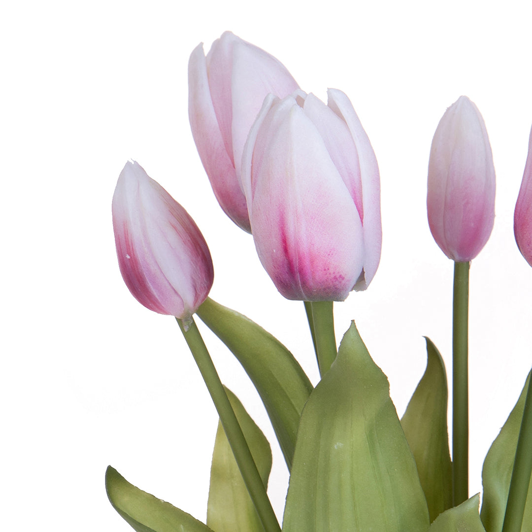 4 Pezzi • Tulipano per 5 fiori • 39 cm