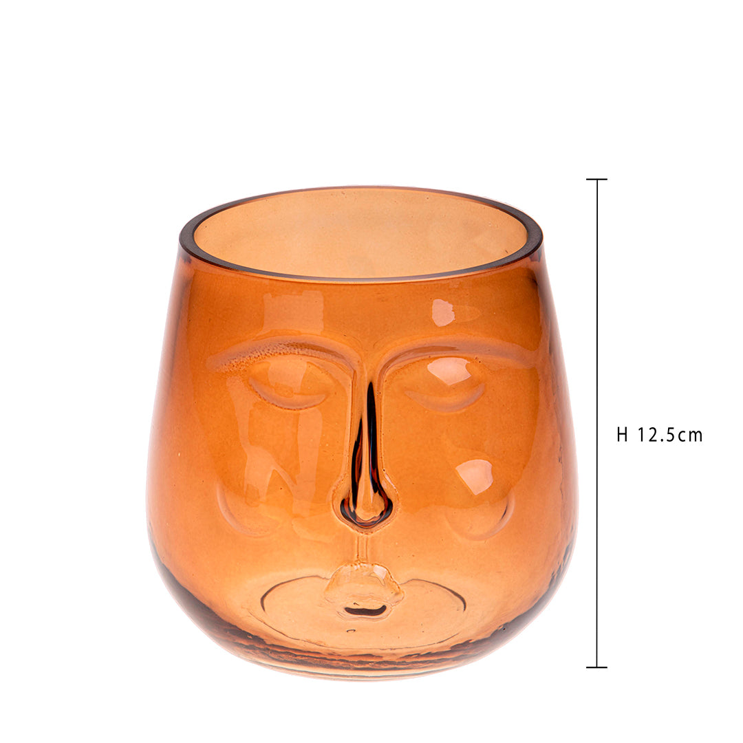 2 Pezzi • Vaso testa • 12,5 cm