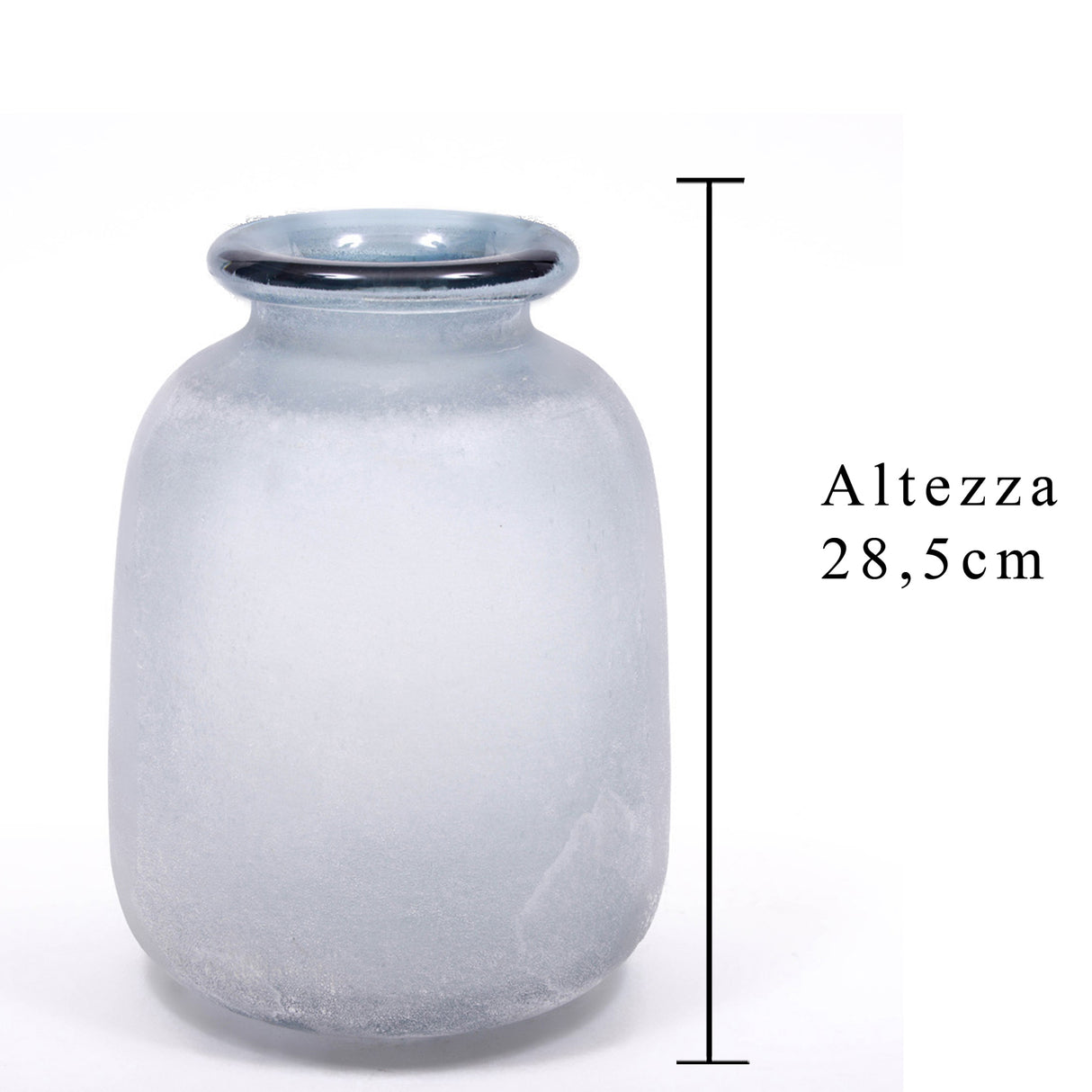 Vaso frosted grande • 28,5 cm