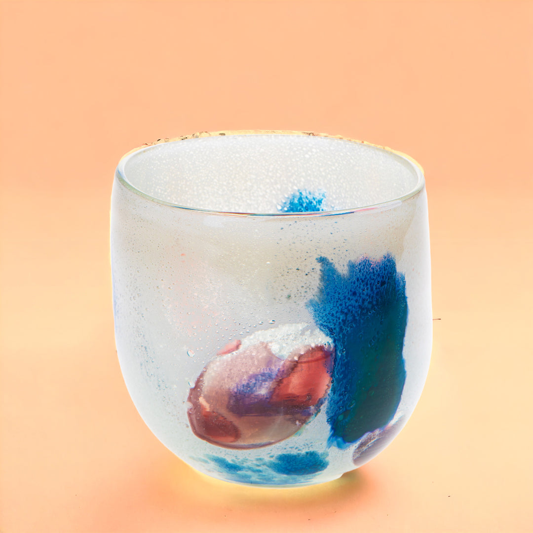 Vaso colorato • 14 cm