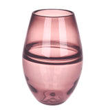 Vaso decorato con linee • 23 cm