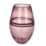 Vaso decorato con linee • 23 cm