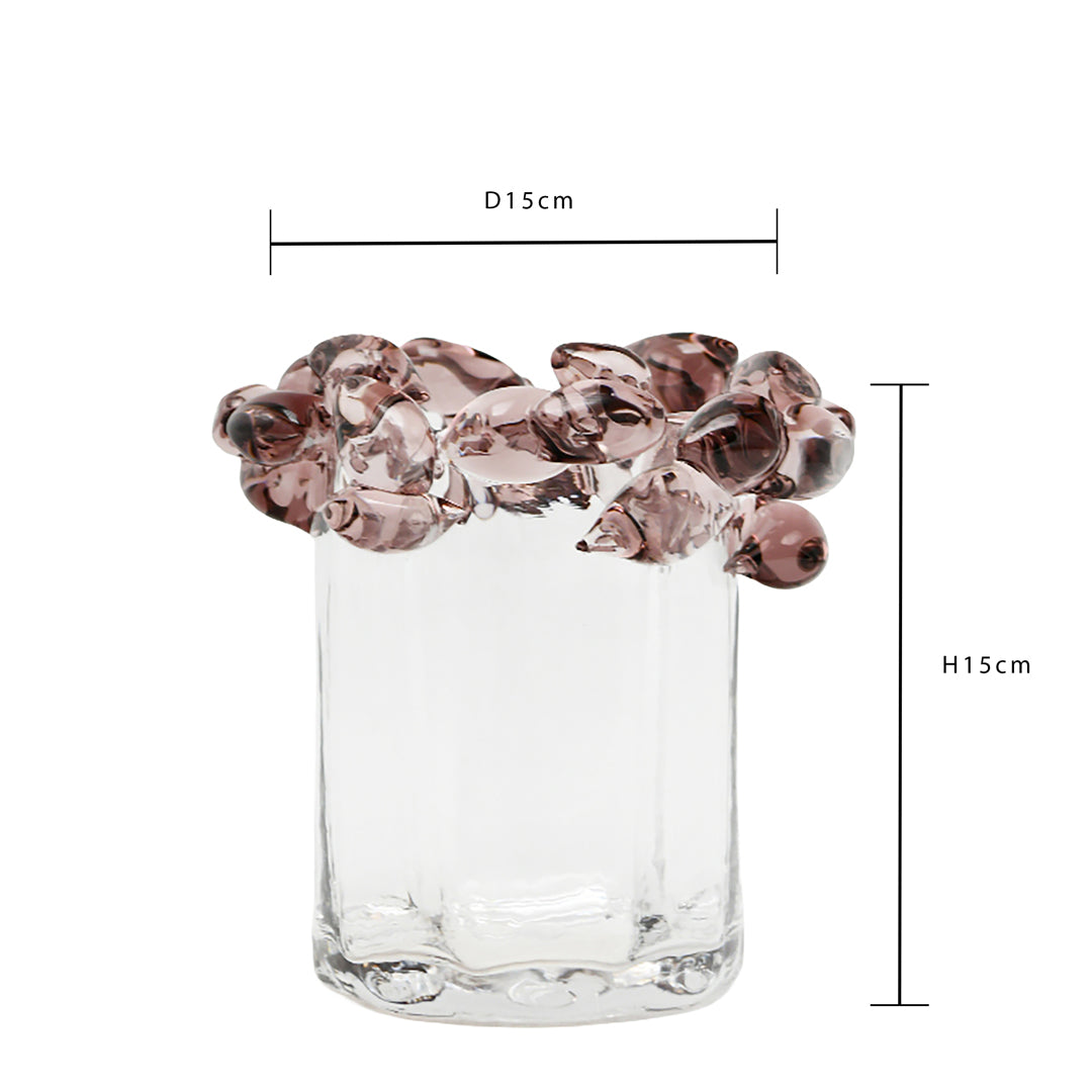 Vaso Bordo Petali • 15 cm