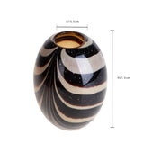 Vaso effetto righe • 21,5 cm