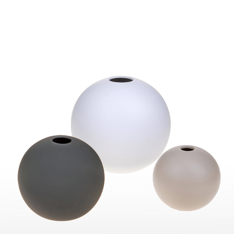 2 Pezzi • Vaso sfera • 11,5 cm