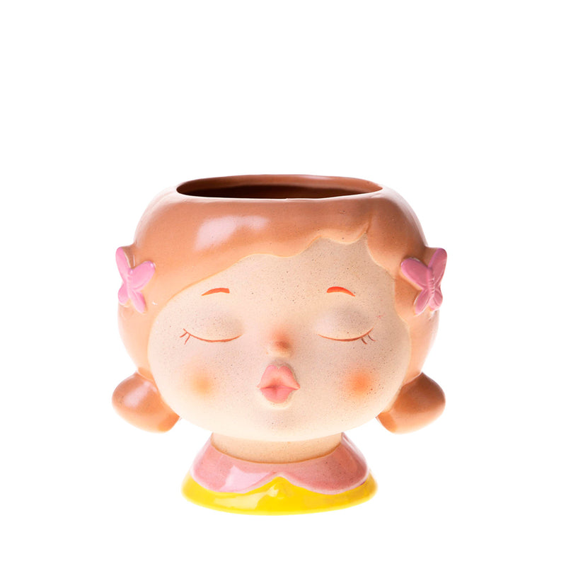 Vaso testa bambina • 13,5 cm