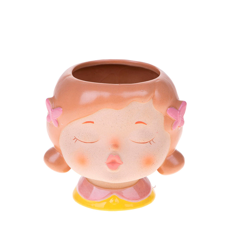 Vaso testa bambina • 13,5 cm