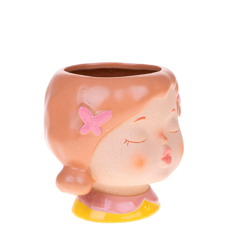 Vaso testa bambina • 13,5 cm