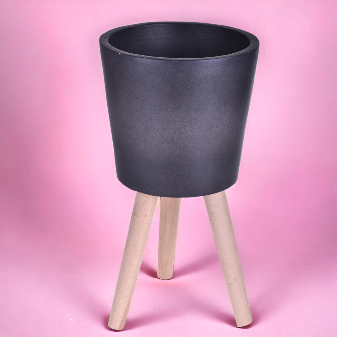 Vaso con gambe faggio misure • 75 cm