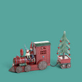 Trenino con Elfi e Albero con Led  • 15,2 cm