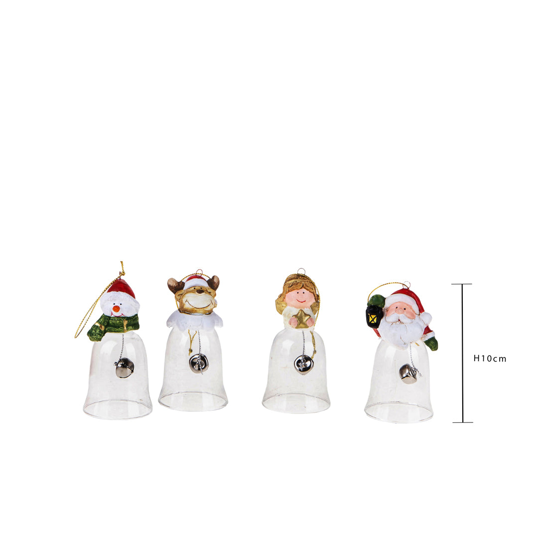 Pezzi 12 • CampaneAss. con display box • H 10 cm
