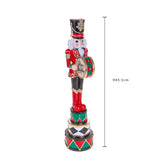 Schiaccianoci con tamburo • H 45,5 cm