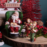 Set 2 bimbi con doni • 12,6 cm