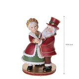 Coppia sogg.natalizi • H 20,5 cm