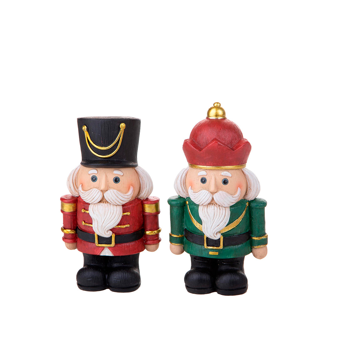 Set schiaccianoci e babbo natale • 16 cm