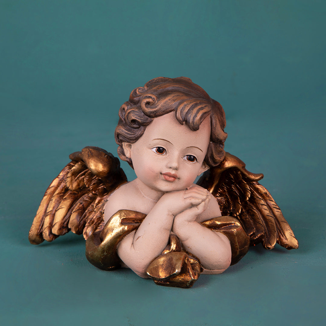 Angelo 21x13 h cm mezzo busto • H 13,5 cm