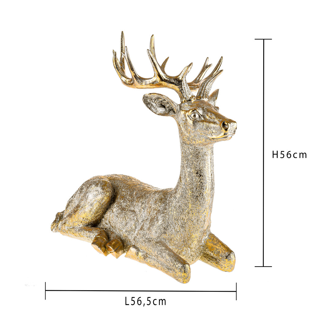 Renna seduta • H 56 cm